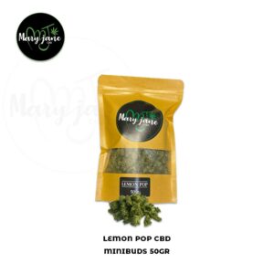 LEMON POP CBD MINIBUDS, ES EL FORMATO IDEAL PARA PASAR UNA VELADA AGRADABLE Y RELAJANTE